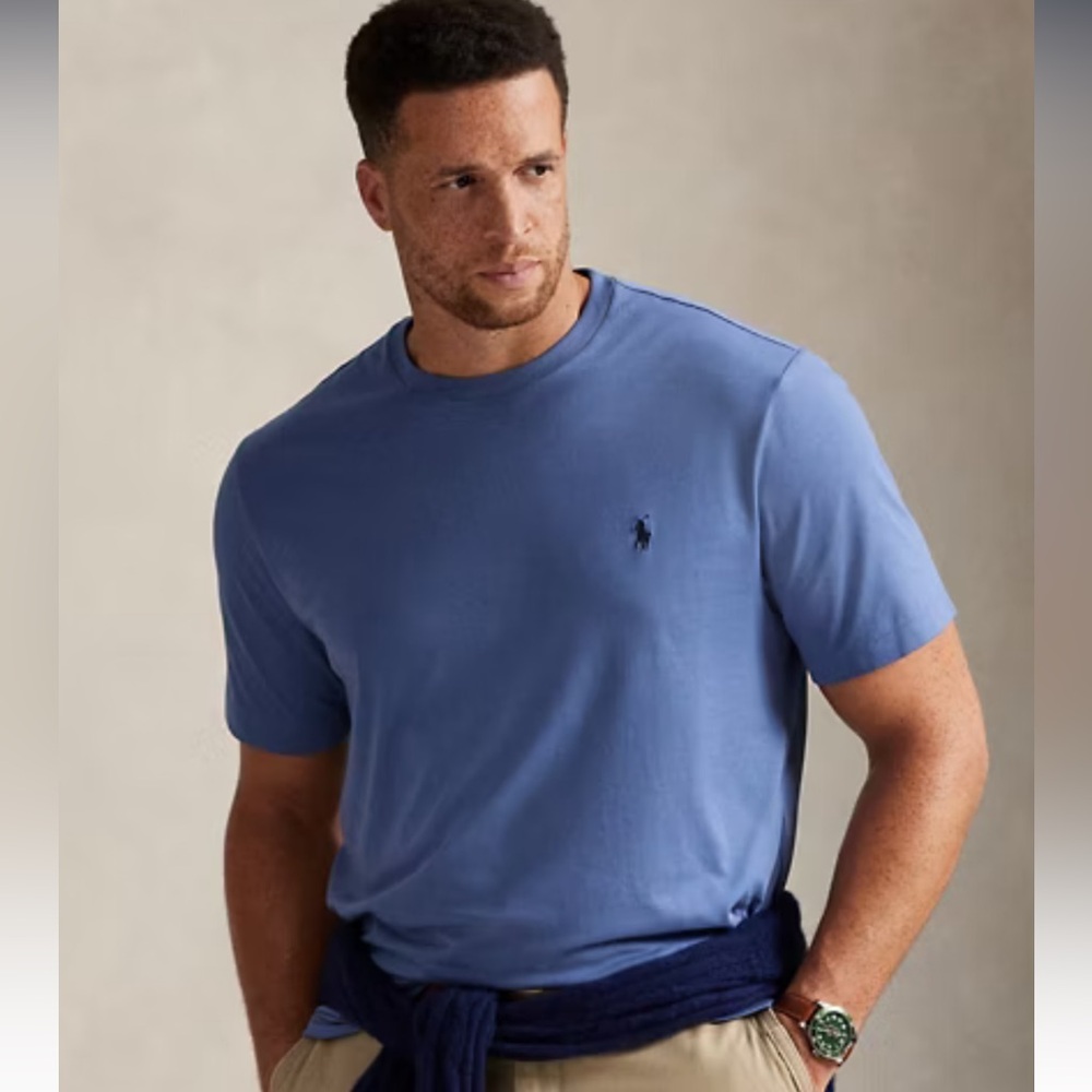 Polo by Ralph Lauren Big & Tall Jersey Crewneck T-Shirt